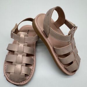 Marc Fisher - Copper/Tan Fisherman Sandals - Toddler 7
